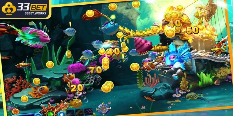 Phòng bắn cá Rồng Vàng đa cấp độ đem lại trải nghiệm thú vị